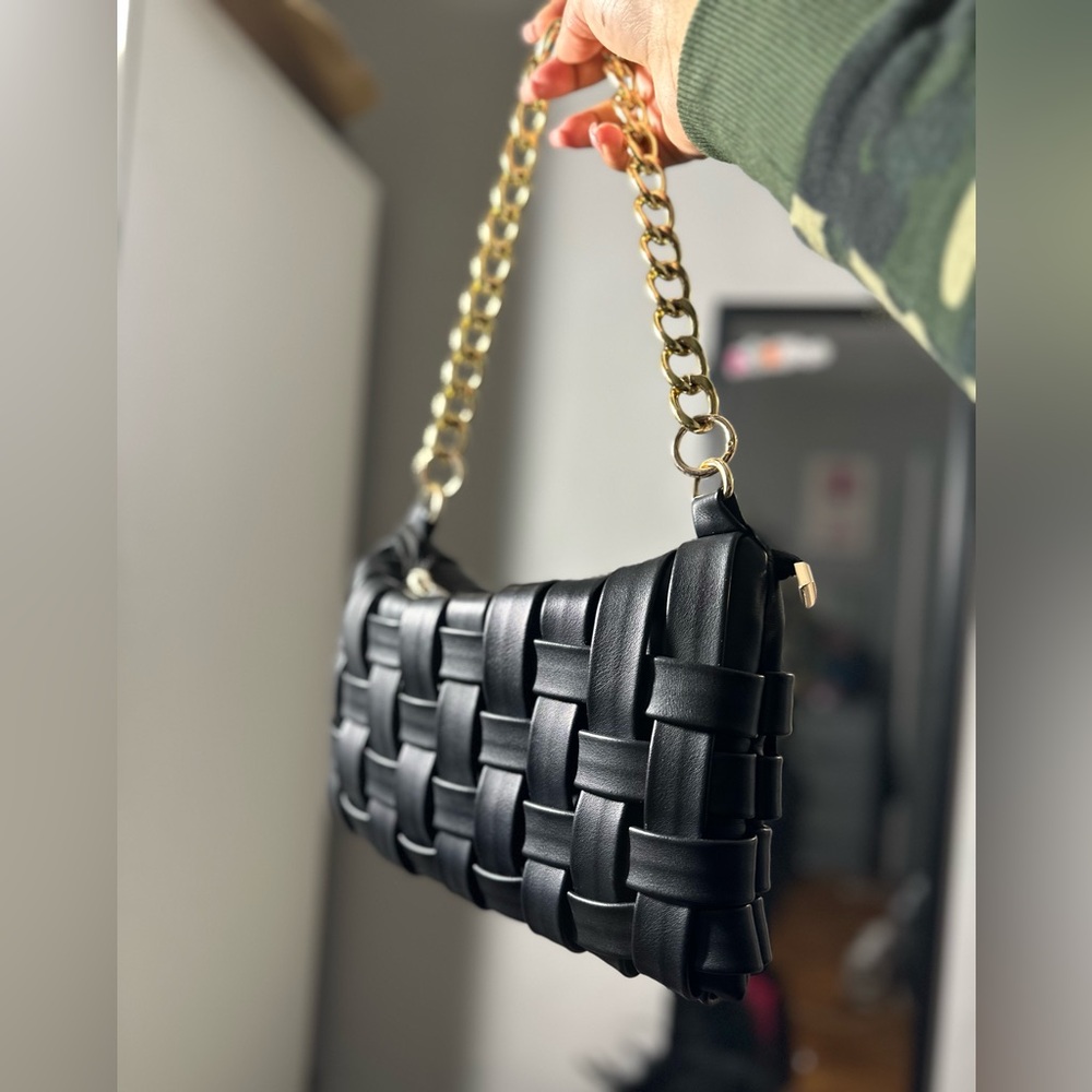Black Botega inspired bag